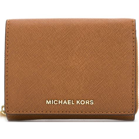 small brown michael kors wallet|brown designer inspired wallet.